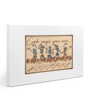 Skeleton - God Says You Are 30x20 Gallery Wrapped Canvas Prints thumbnail
