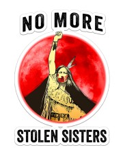 Native No More Stolen Sisters Sticker Sticker - Single (Vertical) front