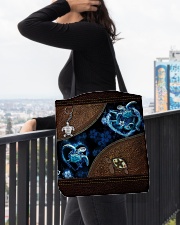 Love Turtle Ocean Animal For Turtle Lovers All-over Tote aos-all-over-tote-lifestyle-front-05