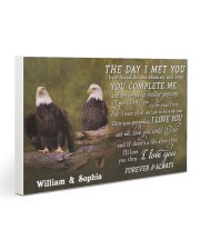 Custom Name American Eagle The Day I Met You Gallery Wrapped Canvas Prints tile