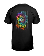 Skull Rose - I am The Storm Classic T-Shirt back