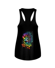Skull Rose - I am The Storm Ladies Flowy Tank tile