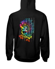 Skull Rose - I am The Storm Hooded Sweatshirt tile