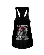Skull One Of The Sheep 2 Sides Ladies Flowy Tank tile