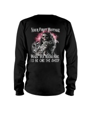 Skull One Of The Sheep 2 Sides Long Sleeve Tee tile