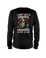 Skull Darkness Lives In Me 2 Sides Long Sleeve Tee tile