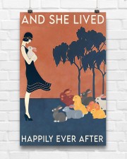 Rabbit Happily Ever After For Rabbit Lovers 11x17 Poster aos-poster-portrait-11x17-lifestyle-17
