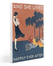 Rabbit Happily Ever After For Rabbit Lovers Gallery Wrapped Canvas Prints tile