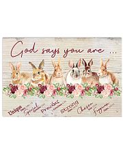 Lovely Rabbit Good Say You Are 17x11 Poster front