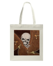 Skull Leather Tote Bag tile