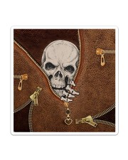 Skull Leather Sticker tile