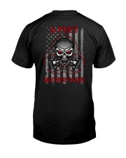 Skull 6 Feet Mother Fcker 2 Sides Classic T-Shirt back