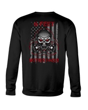 Skull 6 Feet Mother Fcker 2 Sides Crewneck Sweatshirt tile