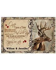Custom Name Buck And Doe Once Upon A Time 17x11 Poster front