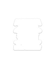 Skull - America Love it or leave it Sticker - Single (Vertical) front
