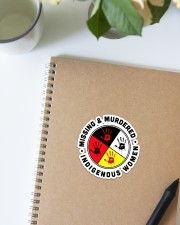 Native American Mising And Mudered Sticker Sticker - Single (Vertical) aos-sticker-single-vertical-lifestyle-front-16