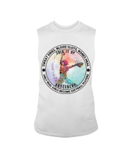 Real Girls Become Softball Sleeveless Tee tile