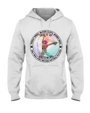Real Girls Become Softball Hooded Sweatshirt tile