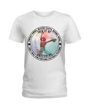 Real Girls Become Softball Ladies T-Shirt tile