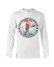 Real Girls Become Softball Long Sleeve Tee tile