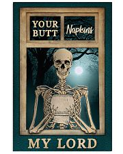 Skeleton Your Butt Napkins My Lord 11x17 Poster front