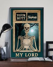 Skeleton Your Butt Napkins My Lord 11x17 Poster lifestyle-poster-2