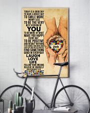 Custom Name Autism Today Is A Good Day 11x17 Poster lifestyle-poster-7