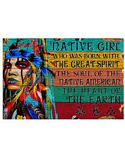 Native - Native Girl 17x11 Poster front