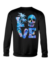 Love Skull Hologram 2 Sides Crewneck Sweatshirt tile
