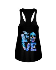Love Skull Hologram 2 Sides Ladies Flowy Tank tile