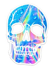 Love Skull Hologram 2 Sides Sticker tile
