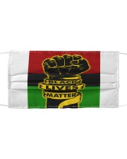 Black - Black Lives Matter Flag Mask tile