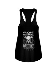 Skull Mechanic - Dislike For Stupid People 2 Sides Ladies Flowy Tank tile