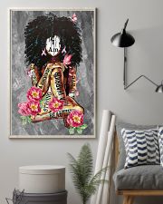 Black Breast Cancer 11x17 Poster lifestyle-poster-1