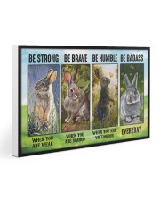 Rabbit - Be Strong 30x20 Gallery Wrapped Canvas Prints thumbnail