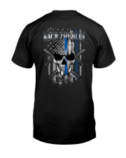 Back The Blue 2 Sides Premium Fit Mens Tee tile