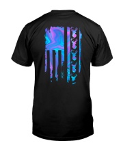 Hunting Deer Flag 2 Sides Classic T-Shirt back