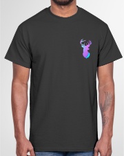 Hunting Deer Flag 2 Sides Classic T-Shirt garment-tshirt-unisex-front-03