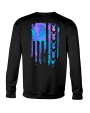 Hunting Deer Flag 2 Sides Crewneck Sweatshirt tile