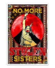 Native - No More Stolen Sisters Flag Sticker tile