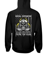 Skull American Football Social Distancing Hooded Sweatshirt tile