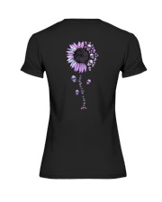 Skull You Are My Sunshine Holagram 2 Sides Premium Fit Ladies Tee tile