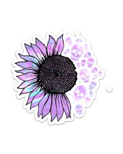 Skull You Are My Sunshine Holagram 2 Sides Sticker tile