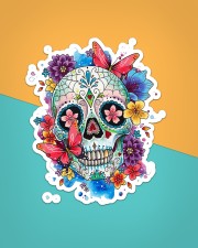Sugar Skull Sticker - Single (Vertical) aos-sticker-single-vertical-lifestyle-front-02
