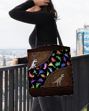 Dinosaur Animal For Dinosaur Lovers All-over Tote aos-all-over-tote-lifestyle-front-05