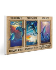 Dolphins - Your Journey Gallery Wrapped Canvas Prints tile