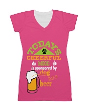 dog beer tshirts All-over Dress thumbnail