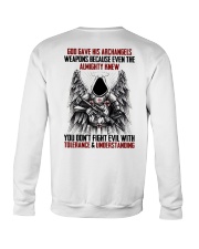 God gave his archangels Crewneck Sweatshirt tile