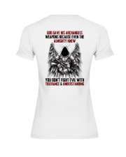 God gave his archangels Premium Fit Ladies Tee tile
