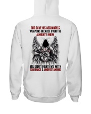 God gave his archangels Hooded Sweatshirt tile